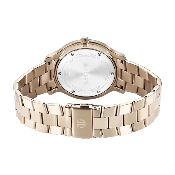 Đồng Hồ Nam Titan Classic Distincta Watch 90170WM01 Màu Vàng Hồng