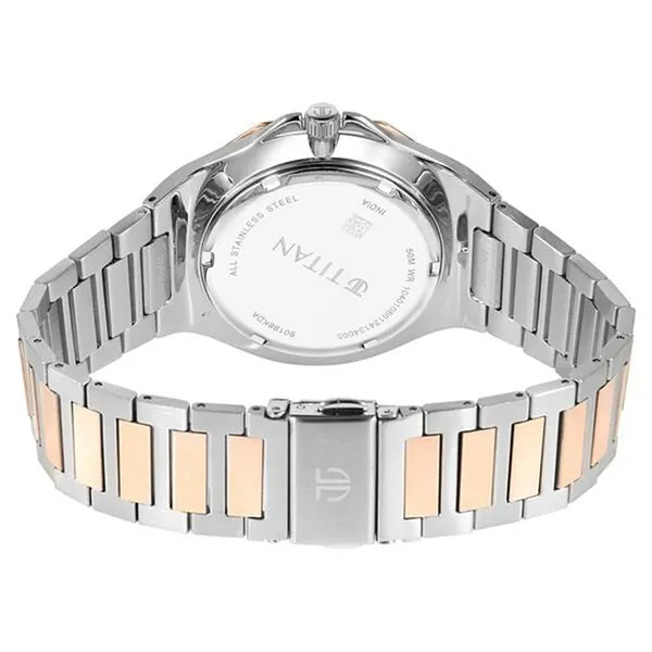 Đồng Hồ Nam Titan Classique Slim Multifunction 90198KM01 Màu Bạc - Vàng Hồng - Đồng hồ - Vua Hàng Hiệu