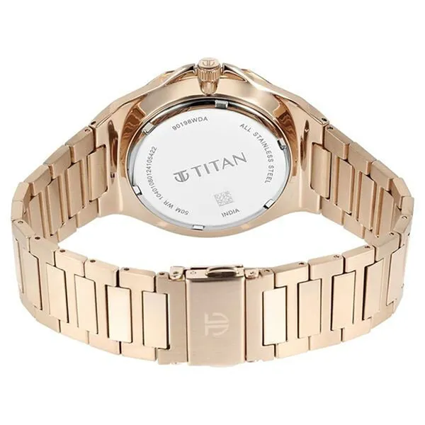 Đồng Hồ Nam Titan Classique Slim Multifunction 90198WM01 Màu Vàng - Đồng hồ - Vua Hàng Hiệu