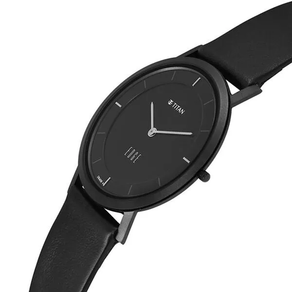 Đồng Hồ Nam Titan Edge 1595 1595NL04 Màu Đen