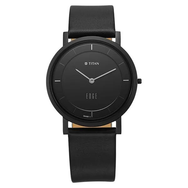 Đồng Hồ Nam Titan Edge 1595 1595NL04 Màu Đen