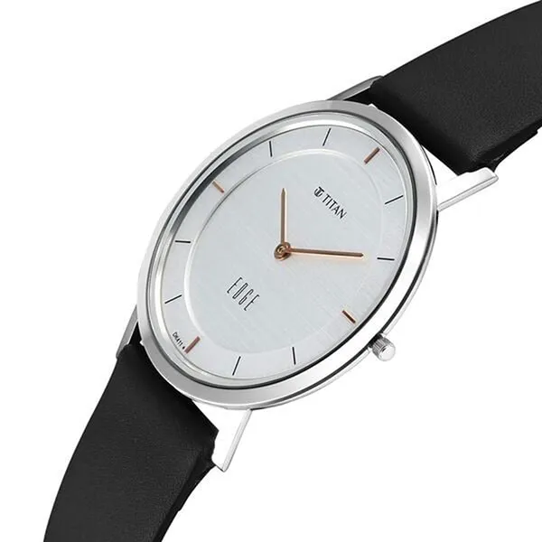 Đồng Hồ Nam Titan Edge 1595 1595SL06 Màu Đen Bạc