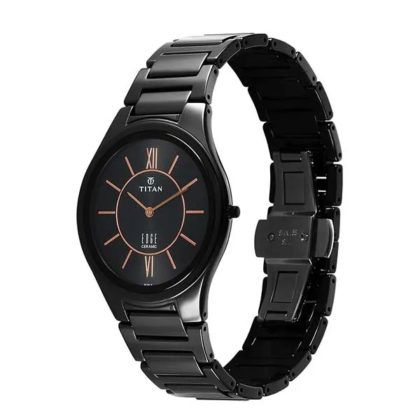 Đồng Hồ Nam Titan Edge Ceramic Quartz Watch 1696NC01 Màu Đen - Đồng hồ - Vua Hàng Hiệu