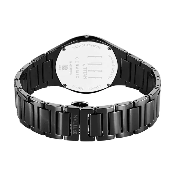 Đồng Hồ Nam Titan Edge Ceramic Quartz Watch 1696NC12 Màu Đen - Đồng hồ - Vua Hàng Hiệu