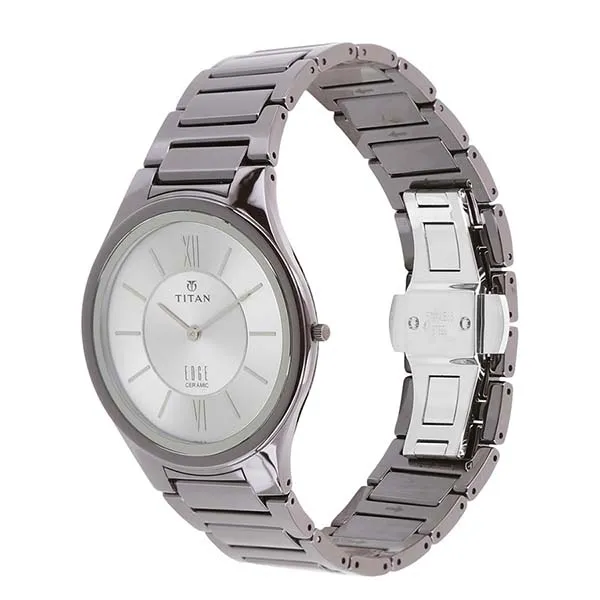 Đồng Hồ Nam Titan Edge Ceramic Quartz Watch 1696QC02 Màu Xám/Bạc - Đồng hồ - Vua Hàng Hiệu