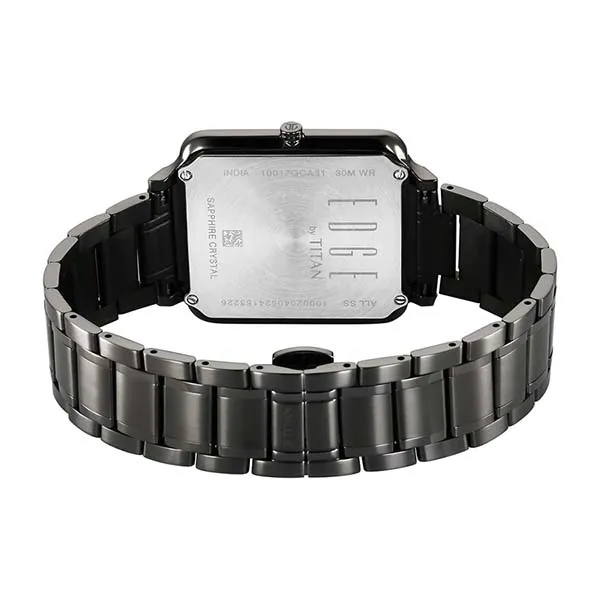 Đồng Hồ Nam Titan Edge Quad Quartz Analog Watch 10017QM01 Màu Xám