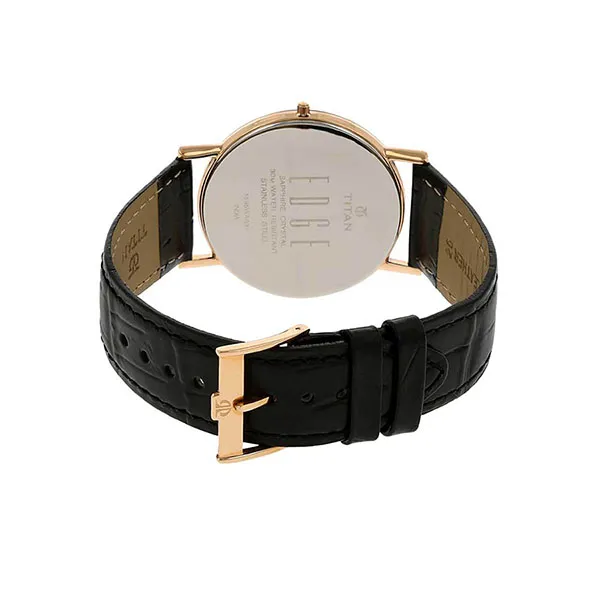 Đồng Hồ Nam Titan Edge Revamp-2 1595WL01 Màu Đen