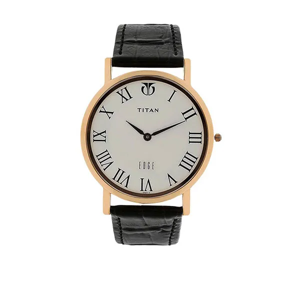 Đồng Hồ Nam Titan Edge Revamp-2 1595WL01 Màu Đen