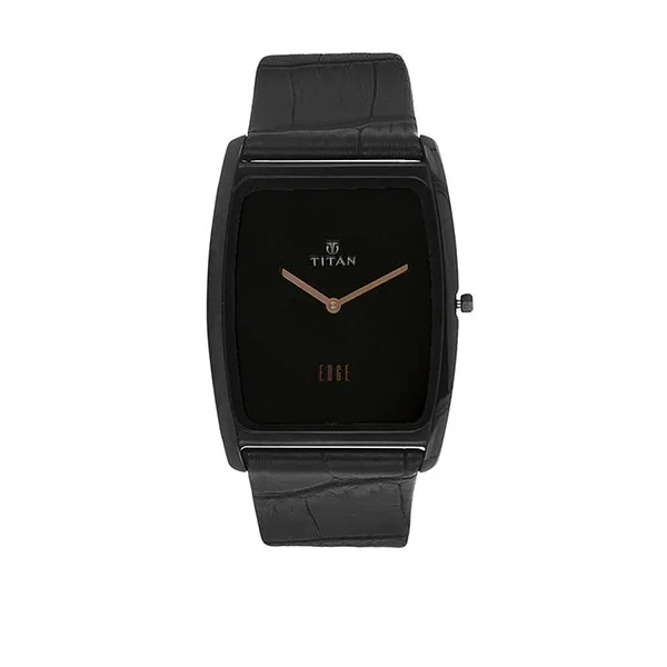 Đồng Hồ Nam Titan Edge Revamp-2 1596NL01 Màu Đen