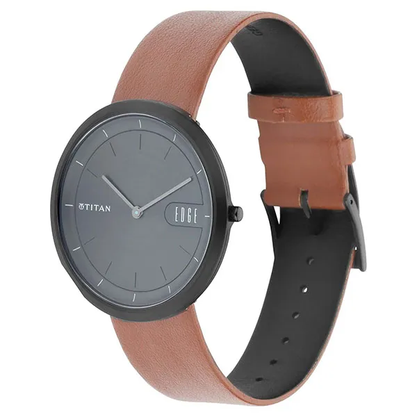 Đồng Hồ Nam Titan Edge Zen 1779NL01 Màu Nâu