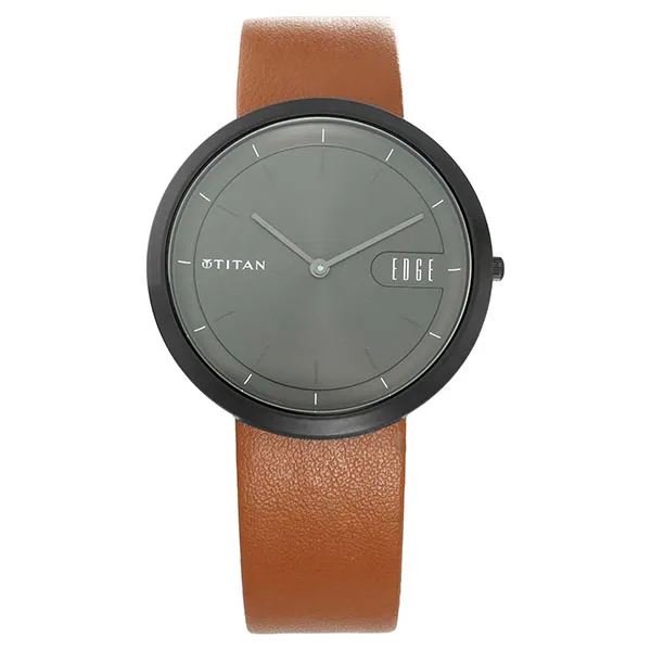 Đồng Hồ Nam Titan Edge Zen 1779NL01 Màu Nâu