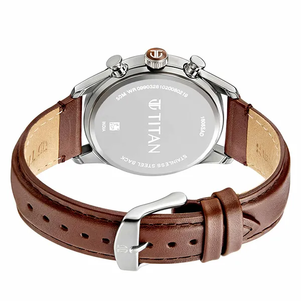 Đồng Hồ Nam Titan Elmnt 1805SL08 Màu Nâu