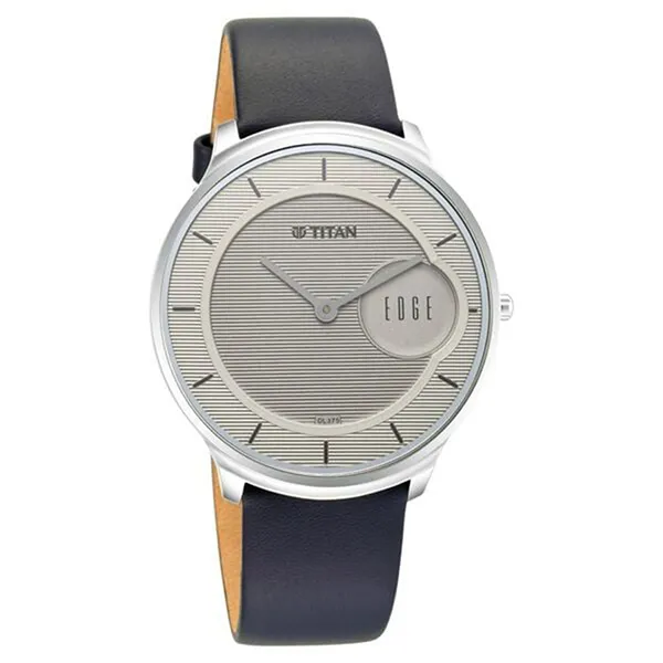 Đồng Hồ Nam Titan Gents Edge 1843SL01 Màu Xám