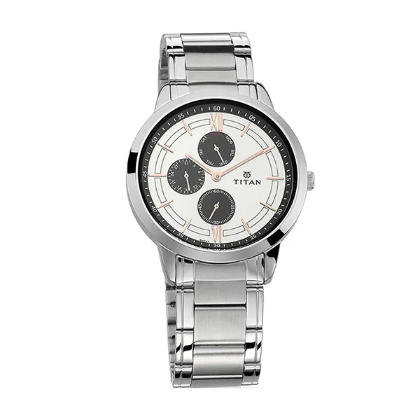Đồng Hồ Nam Titan Gents Neo III 1769SM02 Màu Bạc Trắng