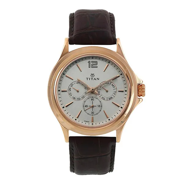 Đồng Hồ Nam Titan Gents Neo Royale 1698WL01 Màu Nâu