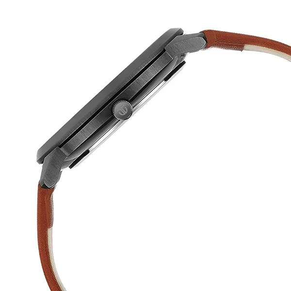 Đồng Hồ Nam Titan Geometrix 1801QL01 Màu Nâu