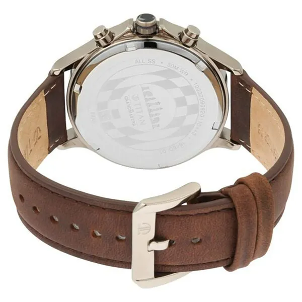 Đồng Hồ Nam Titan Grandmaster Brown 1846QL01 Màu Nâu
