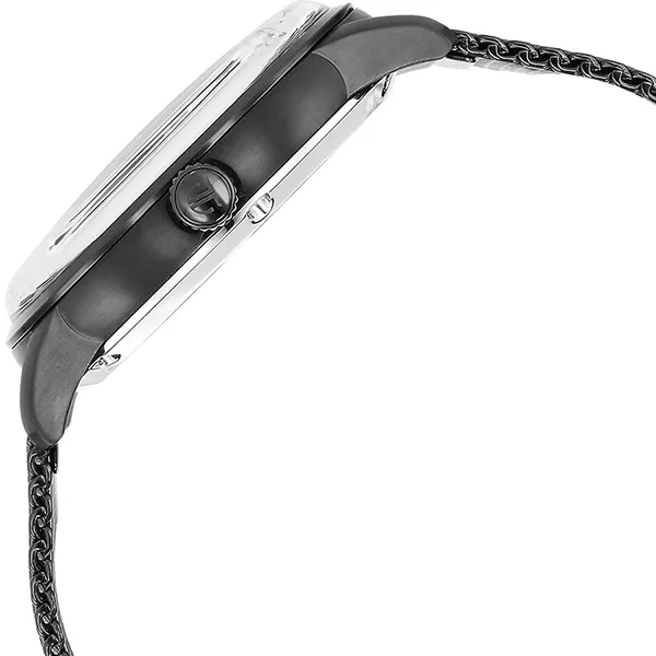 Đồng Hồ Nam Titan Mechanical Black Dial Automatic Watch 90110NM01 Màu Đen