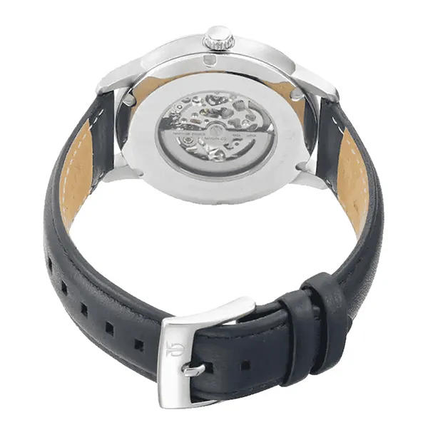 Đồng Hồ Nam Titan Mechanical I Leather Strap Watch 90110SL02 Màu Vàng