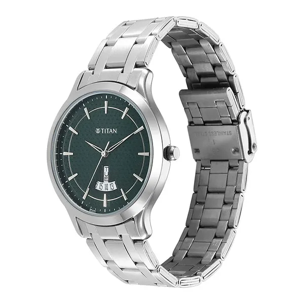 Đồng Hồ Nam Titan N/A 1825SM11 Màu Xanh Bạc