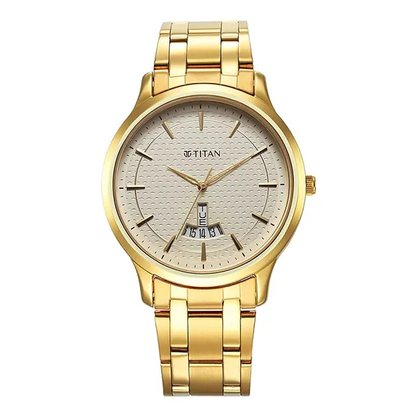 Đồng Hồ Nam Titan N/A 1825YM12 Màu Vàng