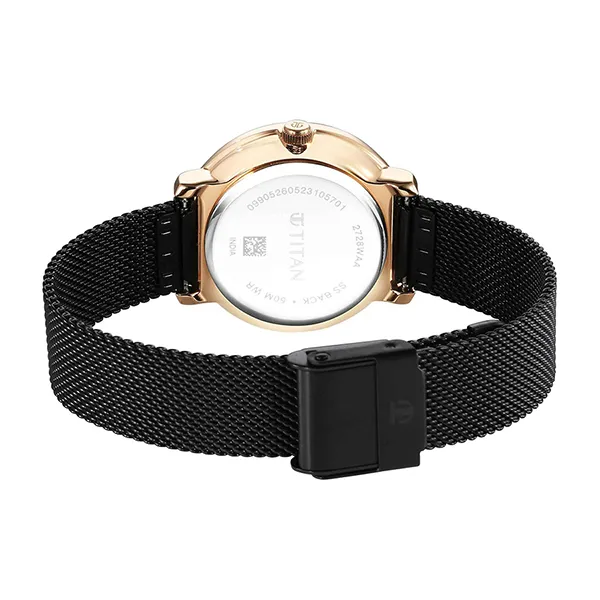 Đồng Hồ Nam Titan N/A 2728KM03 Màu Đen