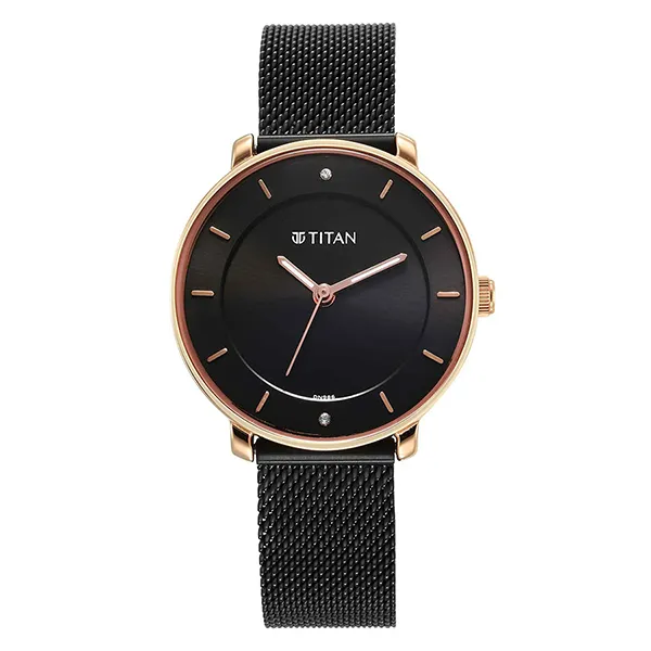Đồng Hồ Nam Titan N/A 2728KM03 Màu Đen