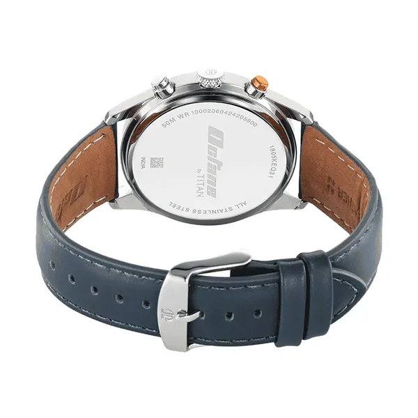 Đồng Hồ Nam Titan Octane Quartz Multifunction Blue Dial Watch 1805KL01 Màu Xanh Blue