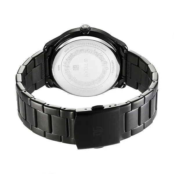 Đồng Hồ Nam Titan Quartet 1890NM01 Màu Đen