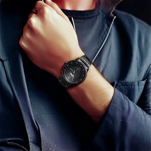 Đồng Hồ Nam Titan Quartet 1890NM01 Màu Đen