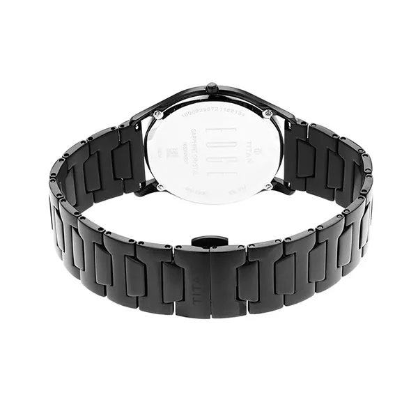 Đồng Hồ Nam Titan Quartz Analog 1683NM01 Màu Đen