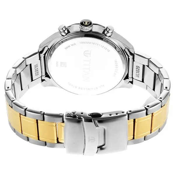 Đồng Hồ Nam Titan Regalia Opulent 1829BM01 Màu Vàng Bạc