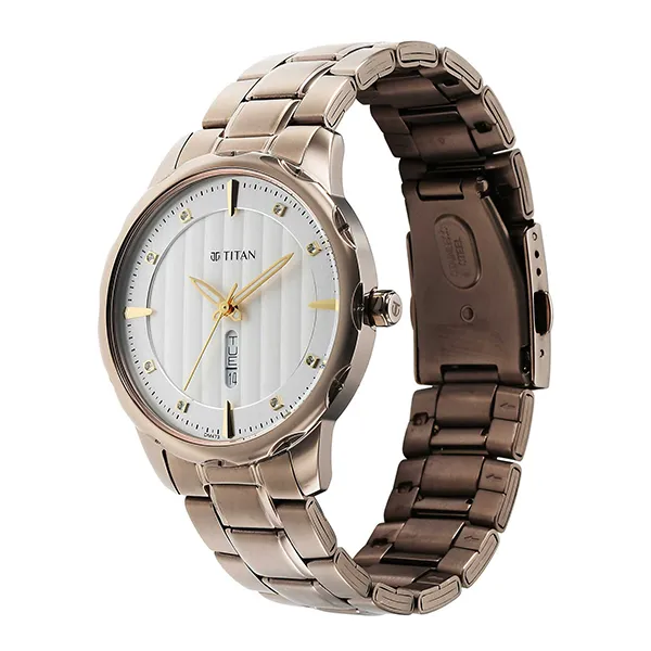 Đồng Hồ Nam Titan Regalia Opulent Watch 1875QM01 Màu Nâu