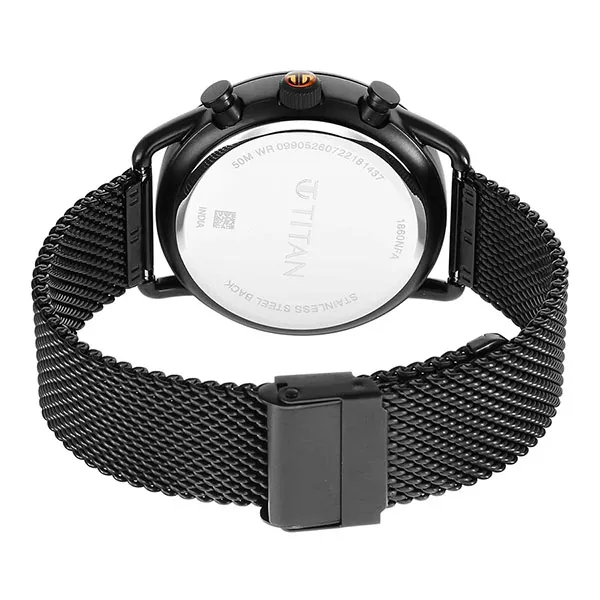 Đồng Hồ Nam Titan Retro 1860NM01 Màu Nâu