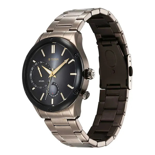 Đồng Hồ Nam Titan Stellar 10009KM03 Màu Nâu