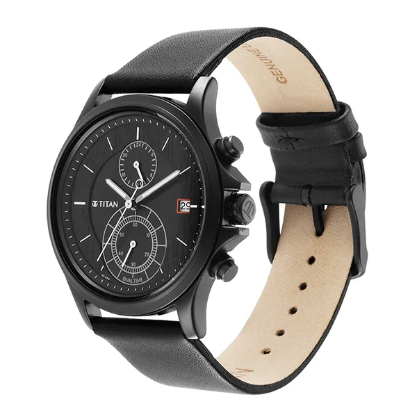 Đồng Hồ Nam Titan Workwear Neo Gents Watch 1870NL01 Màu Đen