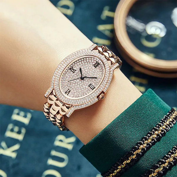 Đồng Hồ Nữ Davena D61652 Rose Gold Màu Vàng Hồng