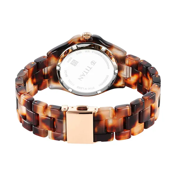Đồng Hồ Nữ Titan Purple Acetate Watch 95205KP01 Màu Nâu Havana - Đồng hồ - Vua Hàng Hiệu