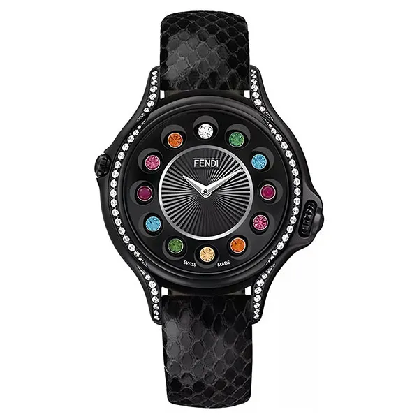 Đồng Hồ Nữ Fendi Crazy Carats F110021011C0T05 Watch Màu Đen - Đồng hồ - Vua Hàng Hiệu