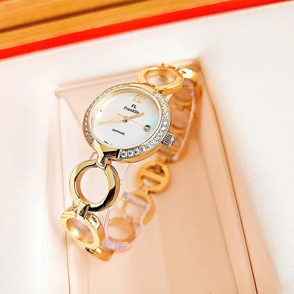 Đồng Hồ Nữ Franklin Timepiece Lady Màu Vàng Gold