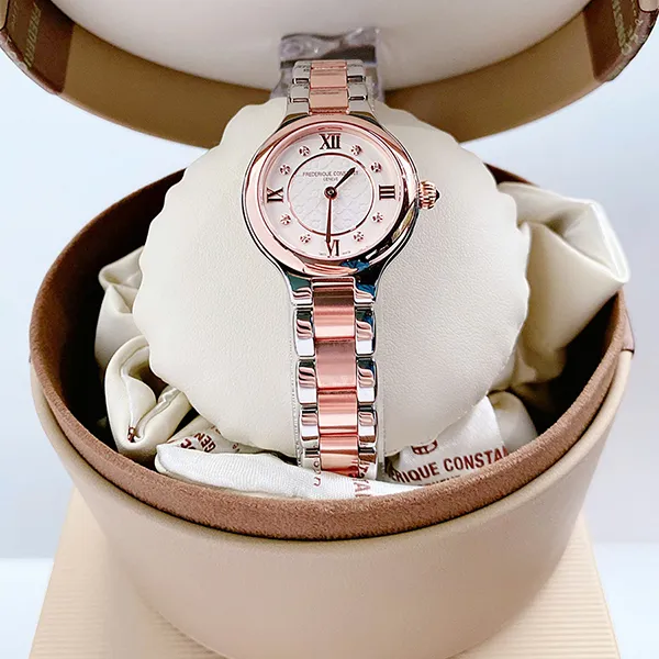 Đồng Hồ Nữ Frederique Constant Classics Delight Watch FC-200WHD1ER32B Màu Vàng Hồng