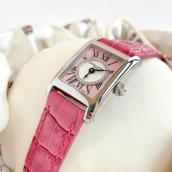 Đồng Hồ Nữ Frederique Constant Quartz Carreer FC-200MPWCD16-PR Pink Ribbon Màu Hồng - Đồng hồ - Vua Hàng Hiệu