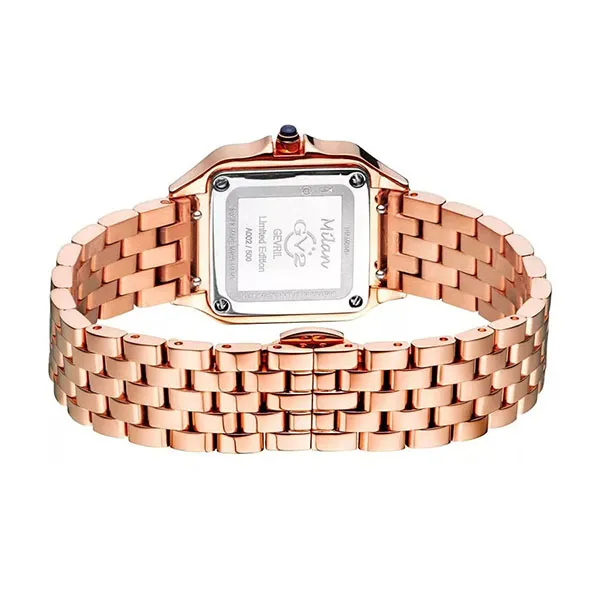 Đồng Hồ Nữ Gevril Bellagio Quartz Gold-Tone Diamond Women's Watch Màu Vàng Hồng - Đồng hồ - Vua Hàng Hiệu