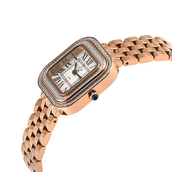 Đồng Hồ Nữ Gevril Bellagio Quartz Gold-Tone Diamond Women's Watch Màu Vàng Hồng - Đồng hồ - Vua Hàng Hiệu