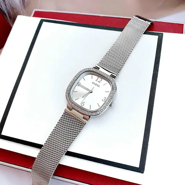 Đồng Hồ Nữ Guess Quartz GW0354L1 Màu Bạc - Đồng hồ - Vua Hàng Hiệu