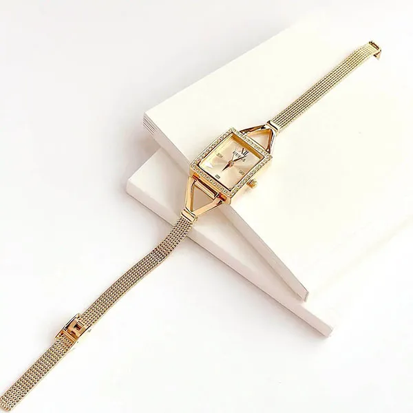 Đồng Hồ Nữ Guess Vanity Gold Tone Watch GW0400L2 Màu Vàng Gold