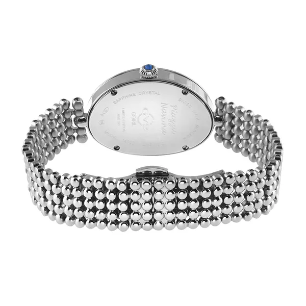 Đồng Hồ Nữ GV2 By Gevril Piazza Navona Swiss Quartz Diamond Watch 14800B Màu Bạc - Đồng hồ - Vua Hàng Hiệu