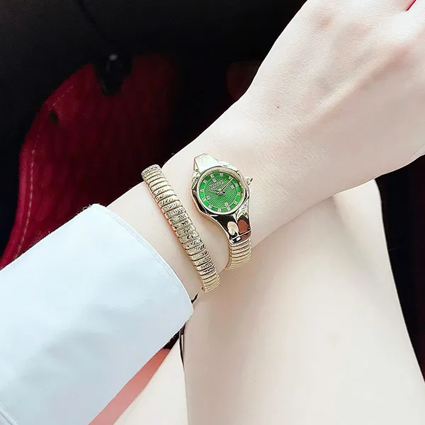 Đồng Hồ Nữ Just Cavalli Yellow Gold Green Watch JC1L270M0035 Màu Vàng Xanh Lá D-DY