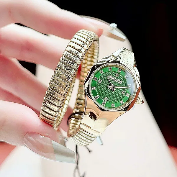 Đồng Hồ Nữ Just Cavalli Yellow Gold Green Watch JC1L270M0035 Màu Vàng Xanh Lá D-DY