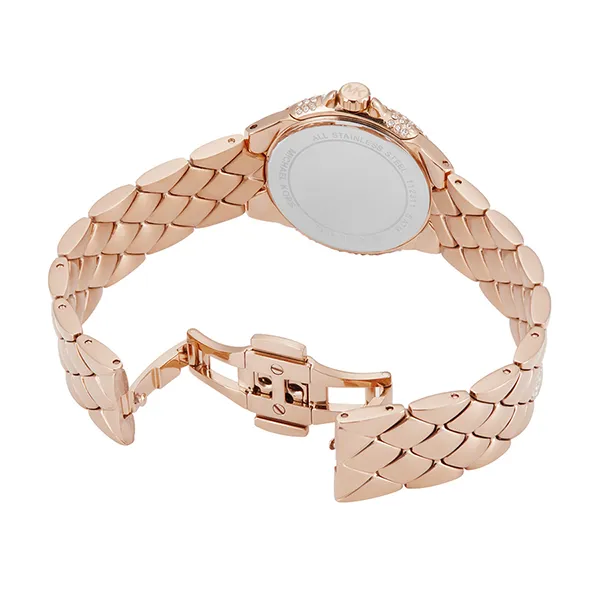 Đồng Hồ Nữ Michael Kors Harlowe Pavé Watch MK4810 Màu Vàng Hồng - Đồng hồ - Vua Hàng Hiệu